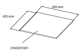 Ізоляція Tibrex 10мм керамічної камери TBL24кВт - 21602011601